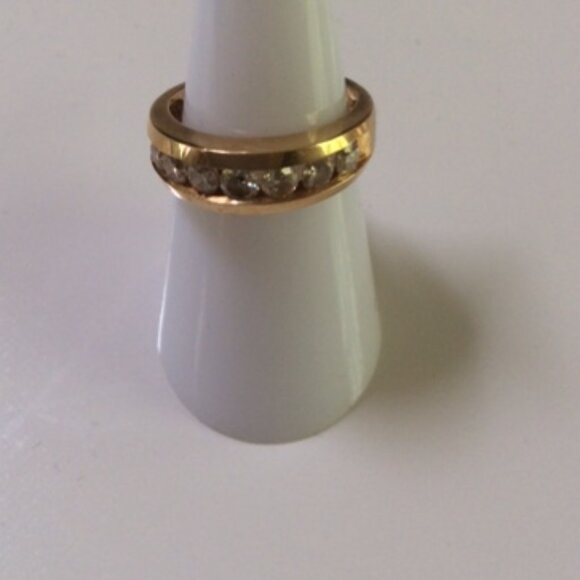 NWT STUNNING 14k GOLD & DIAMOND RING MSRP $2,475 - Picture 2 of 6